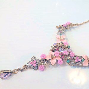 BETSEY JOHNSON JEWELRY MARIE ANTOINETTE FLOWER